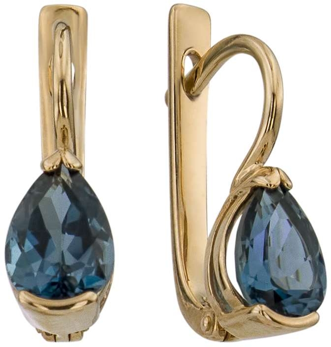 

Серьги женские из золота ALORIS 209Тл, топаз, 209Тл