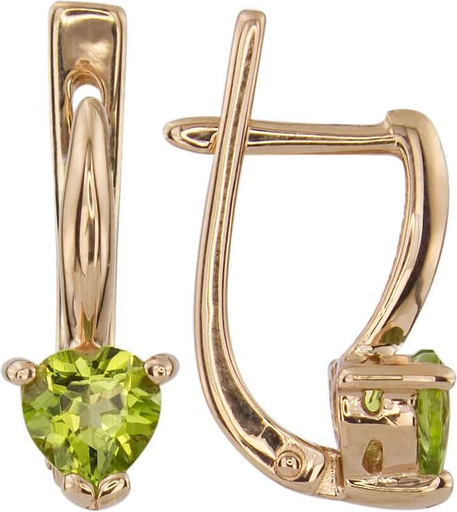 

Серьги женские из золота ALORIS 163Х, хризолит, 163Х