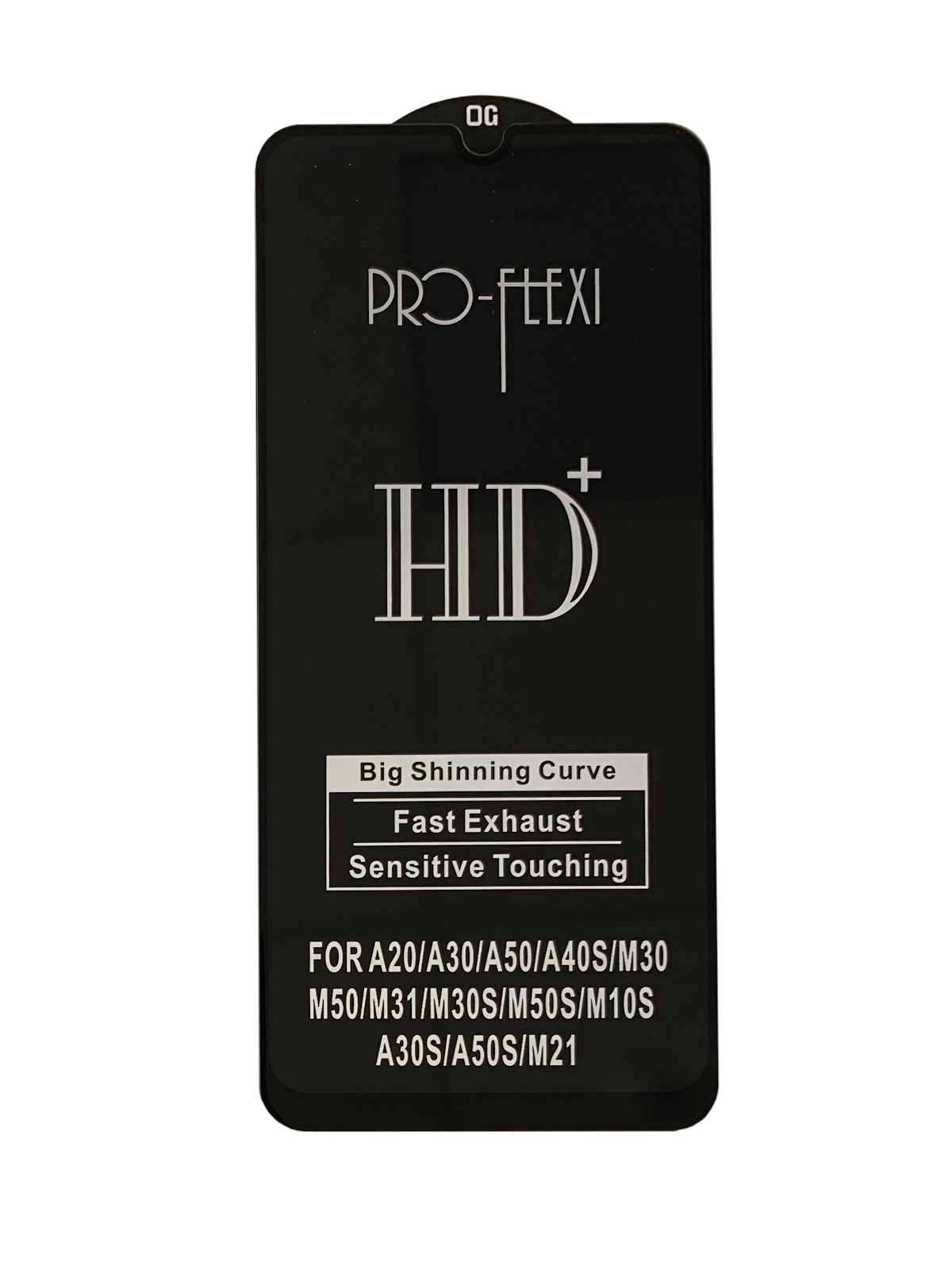 

Защитное стекло OEM HD+Pro Flexi для Samsung Galaxy A20/Galaxy A30/Galaxy A30s/A50 черный