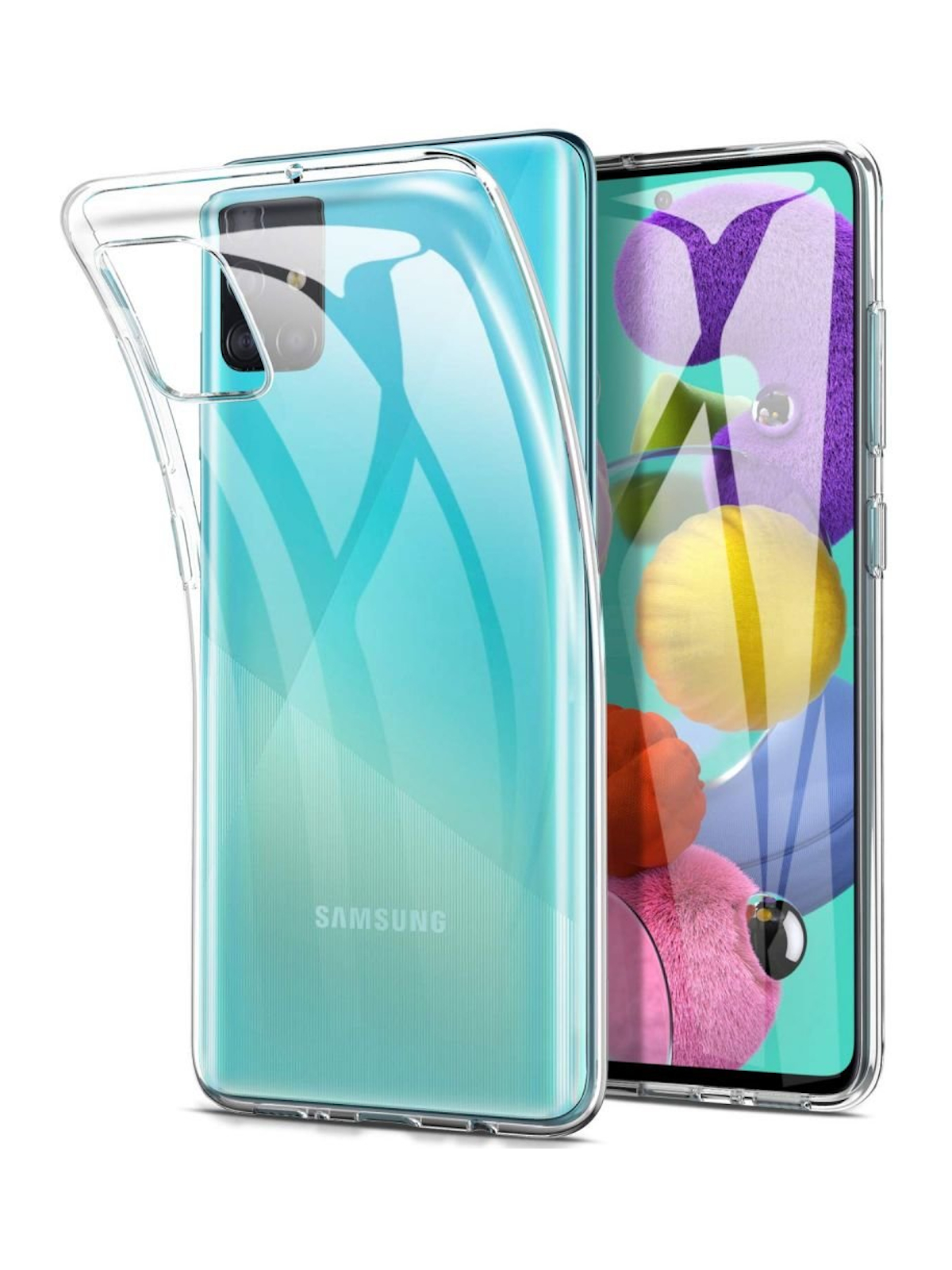 Чехол OEM для Samsung Galaxy A51 Чехол OEM на самсунг галакси А51 прозрачный 247₽