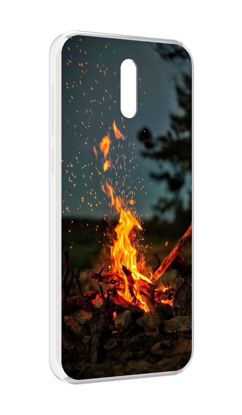 

Чехол MyPads Костер-ночное-небо для Alcatel 3L (2019), Прозрачный, Tocco