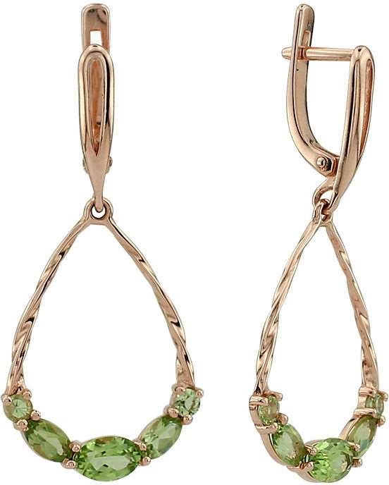 

Серьги женские из золота ALORIS 1109Х, хризолит, 1109Х