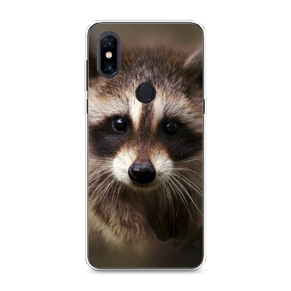 

Чехол Awog на Xiaomi Mi Mix 3 "Енот", Разноцветный, 34950-1
