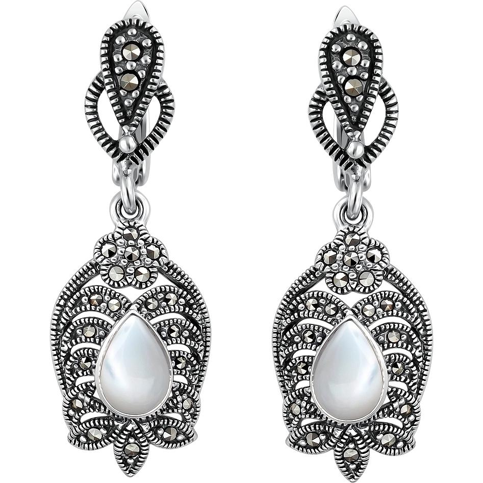 

Серьги женские из серебра Эстет С26С450057Ч, хризопраз/swarovski, С26С450057Ч