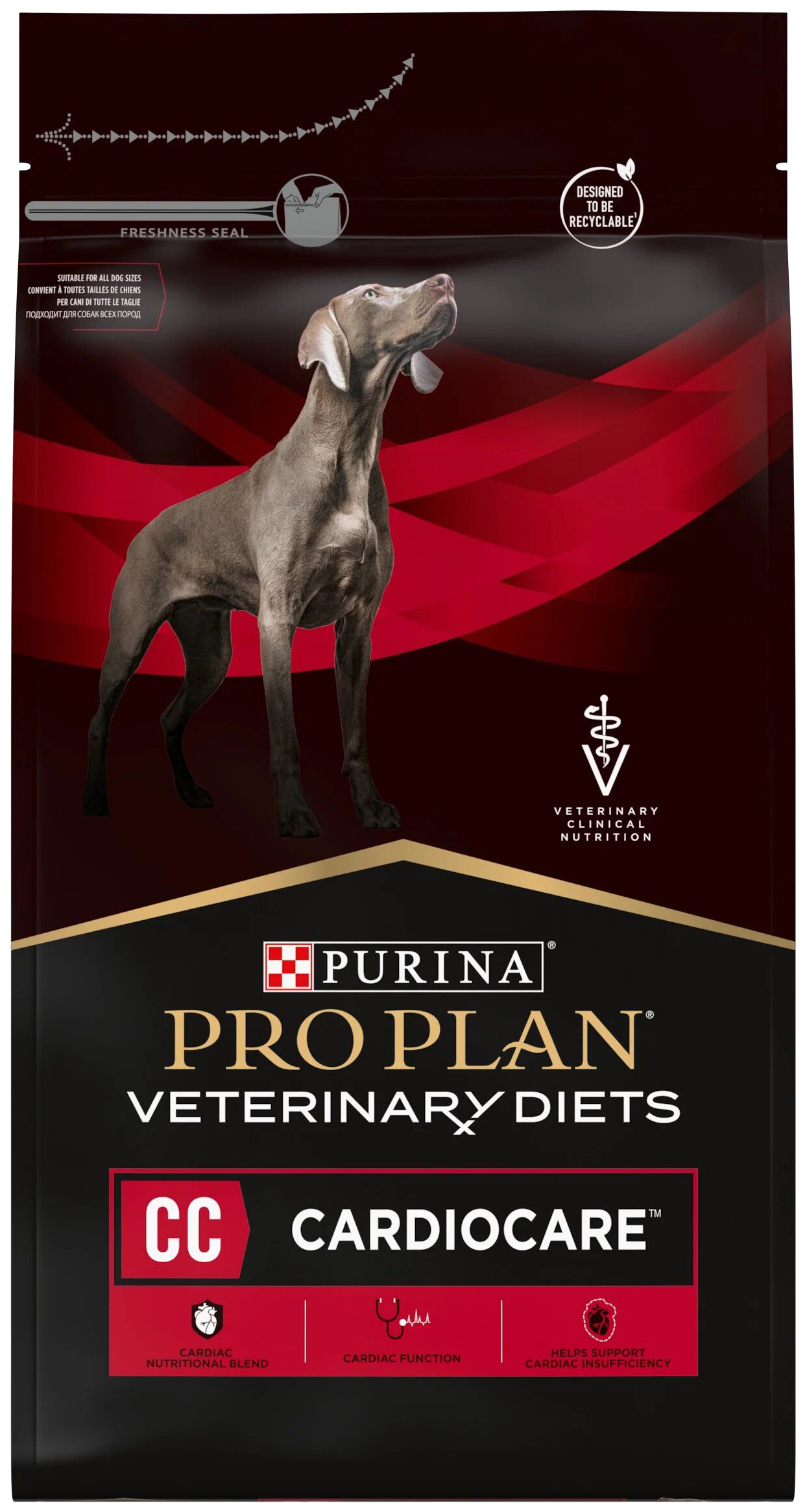 фото Сухой корм для собак pro plan veterinary diets cardio care для сердечной функции, 3 кг