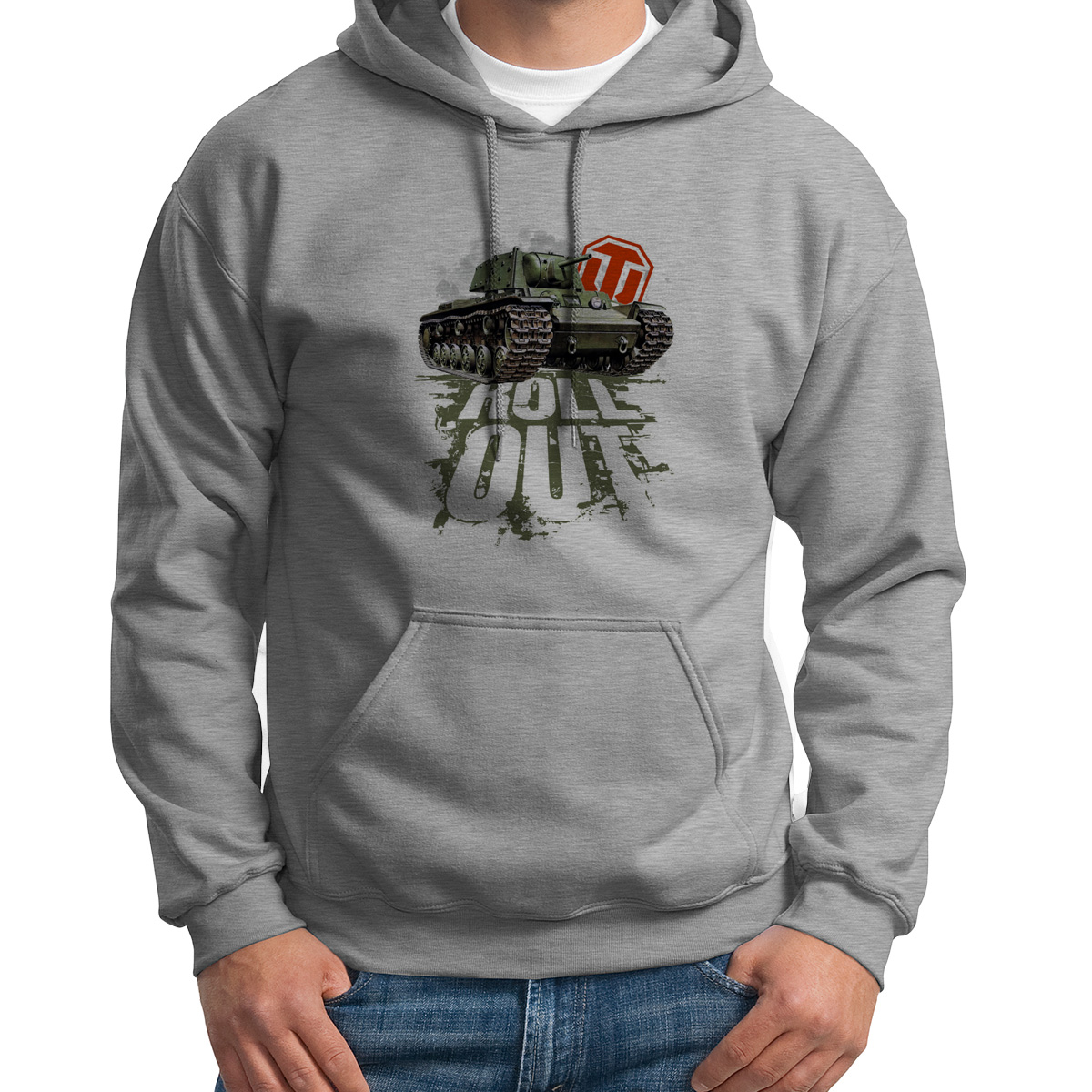 

Худи унисекс CoolPodarok Koll out белое 44 RU, CX44S015952