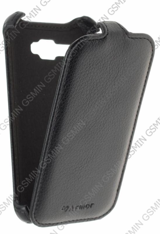 

Кожаный чехол для Alcatel One Touch X'Pop / 5035D Armor Case (Черный)