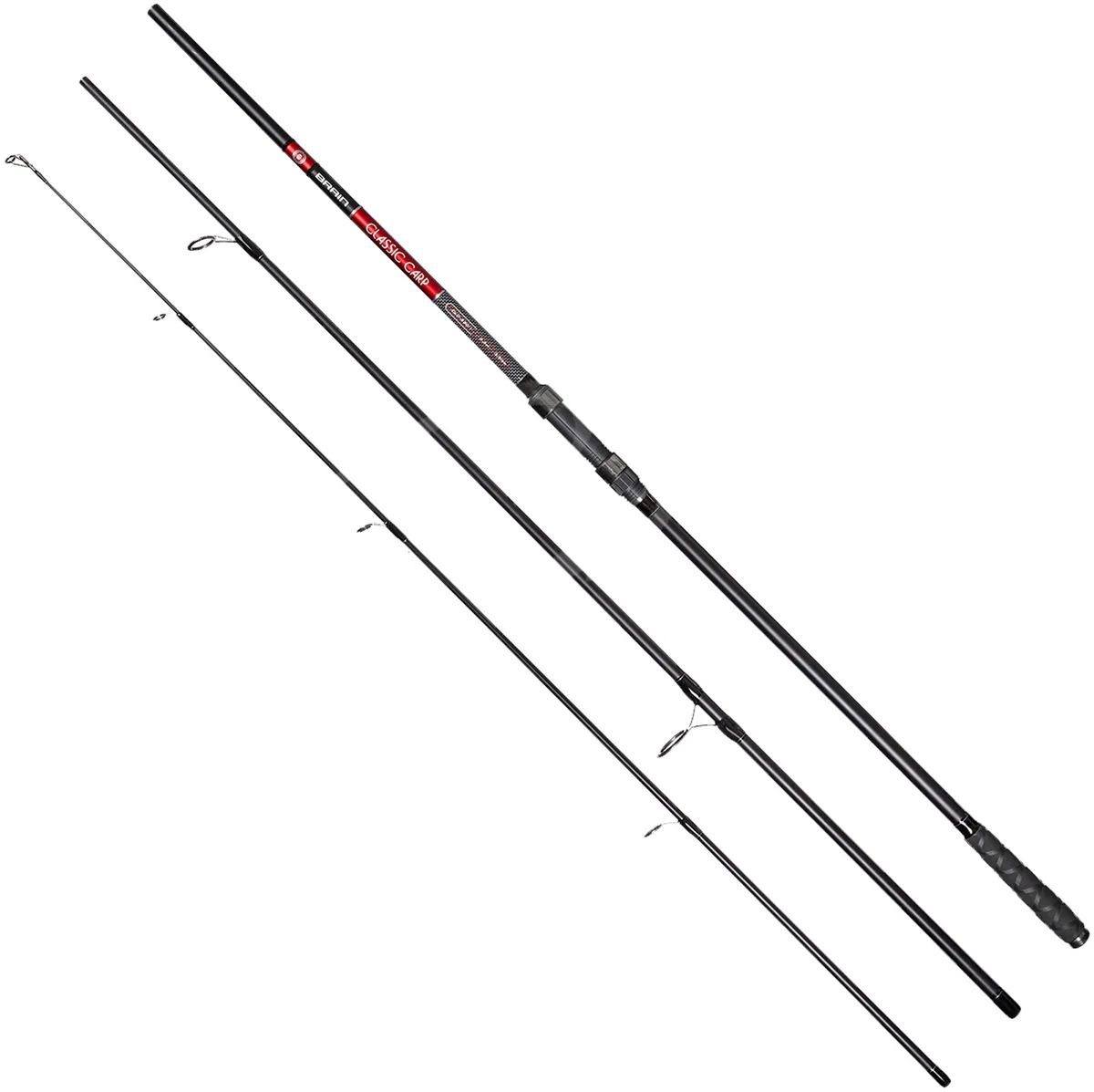 

Удилище Brain Classic Carp CLC 330-35, 330 см, fast, 0-35 г, Classic Carp