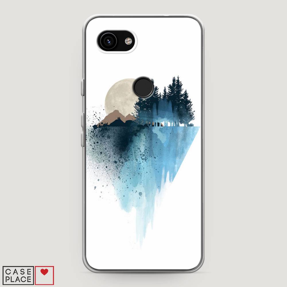 

Чехол Awog на Google Pixel 3a "Горы 5", Разноцветный, 270150-4
