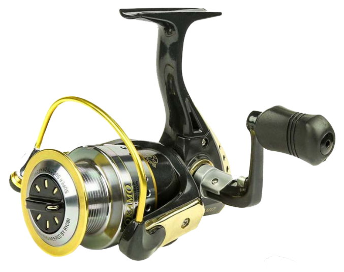 

Катушка безынерционная Ryobi Fokamo 3000Vi 4+1bb, Черный;серебристый;золотистый