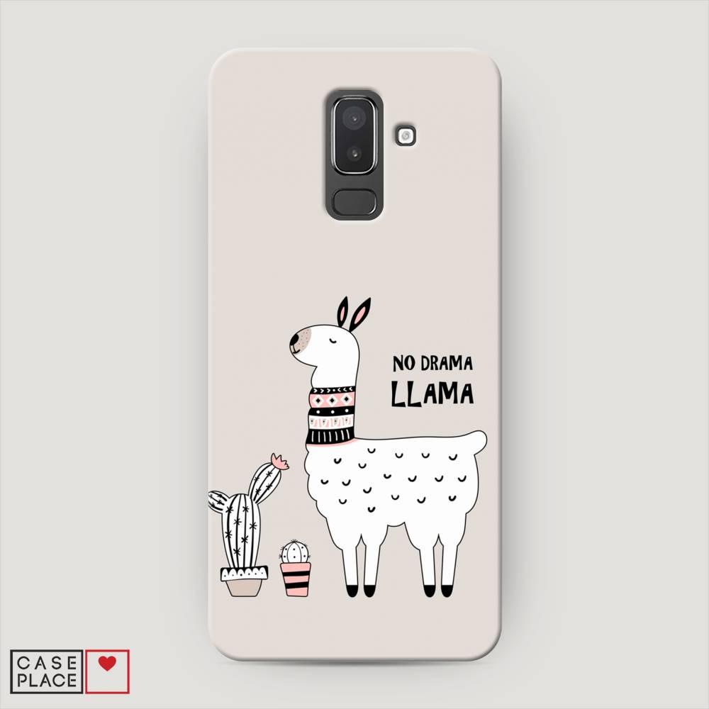 

Чехол Awog "No drama LLama" для Samsung Galaxy J8