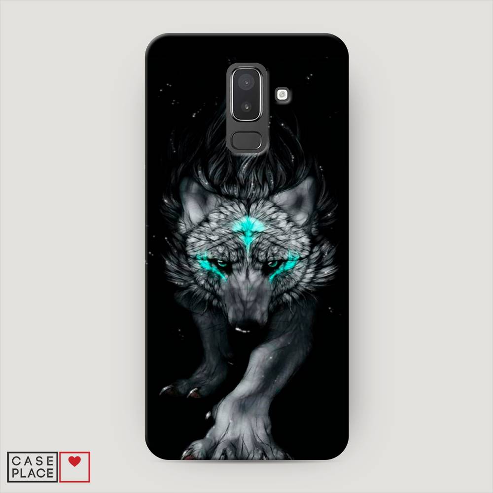 

Чехол Awog "Волшебный волк" для Samsung Galaxy J8