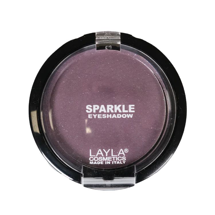 Тени для век Layla Cosmetics сияющие Sparkle Eyeshadow розовый сумка спортивная на молнии наружный карман длинный ремень фиолетовый розовый