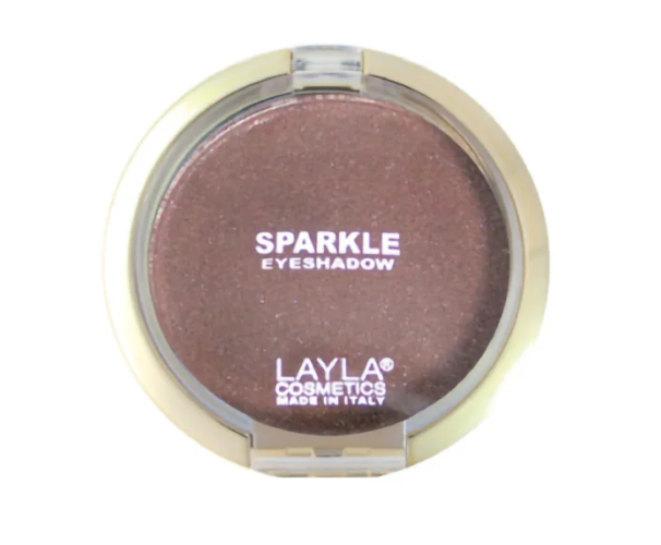 Тени для век Layla Cosmetics сияющие Sparkle Eyeshadow коралловый