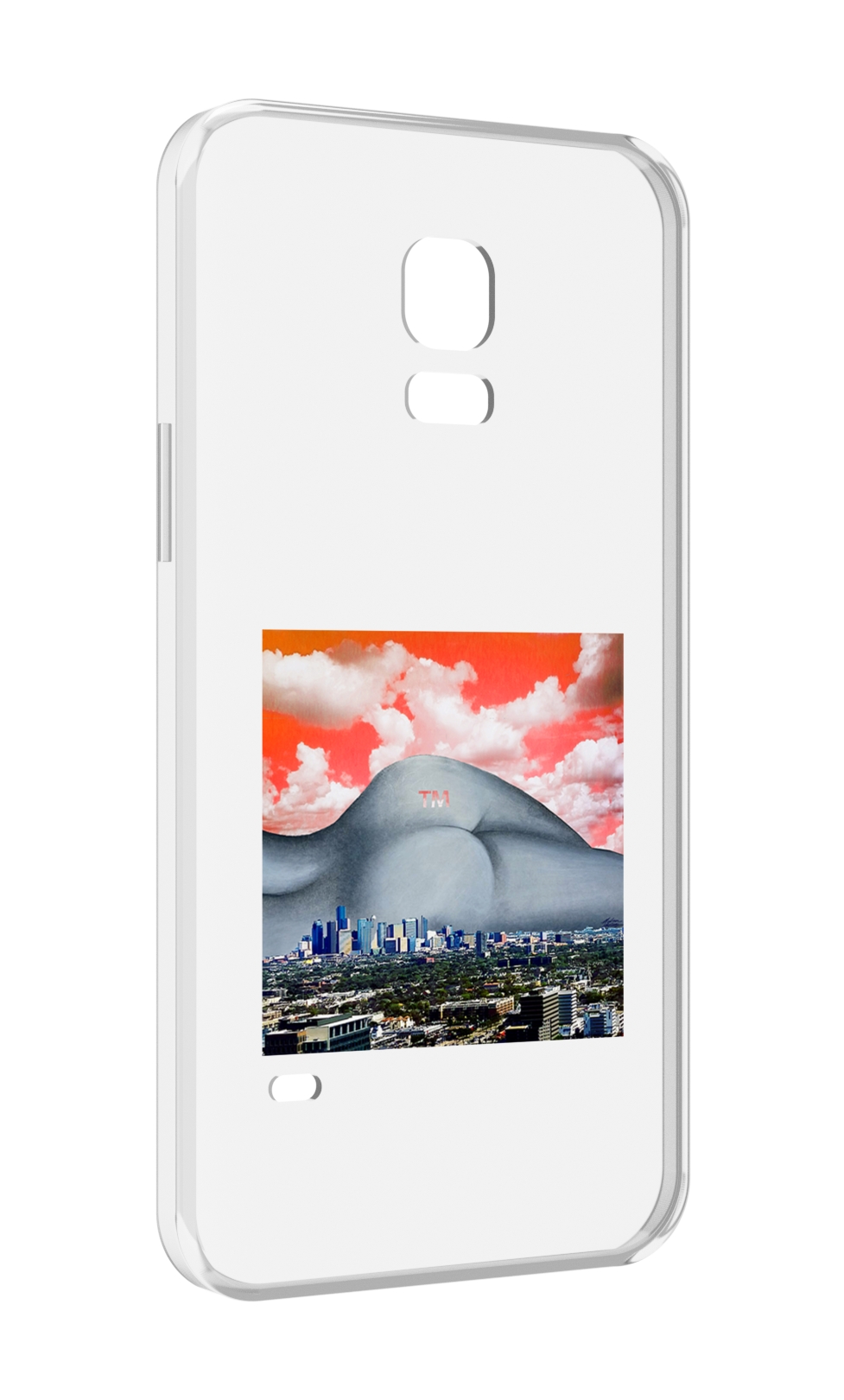 

Чехол MyPads город с девушкой на фоне для Samsung Galaxy S5 mini, Прозрачный, Tocco