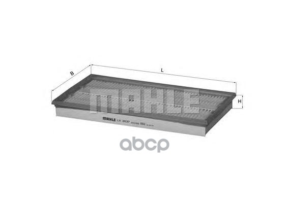 

Воздушный фильтр Mahle/Knecht lx2037