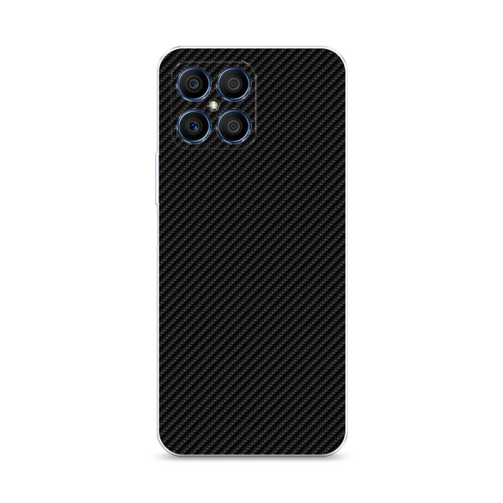 

Чехол Awog "Черный карбон" для Honor X8, 6107650-3