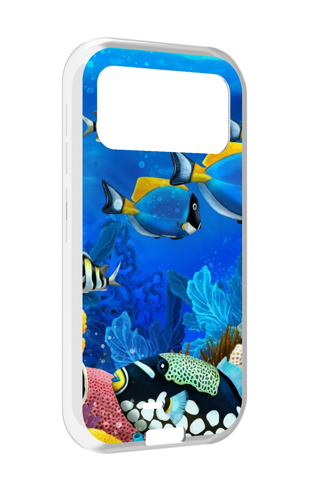 

Чехол MyPads Рыбки для Oukitel F150 H2022, Прозрачный, Tocco