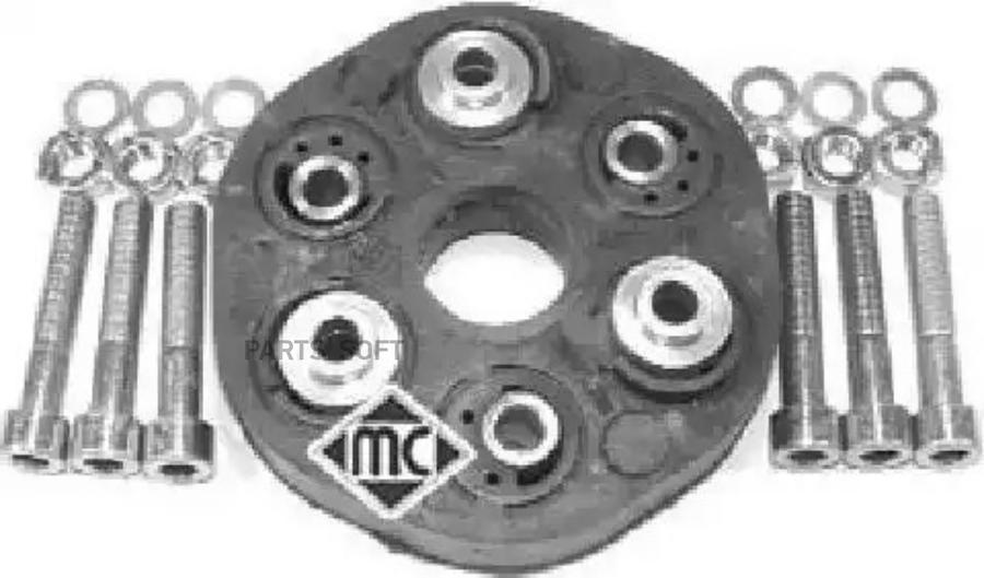 

Metalcaucho Муфта Кардана Mer W124 2.8/3.0/W140 2.8/3.2/W202/W