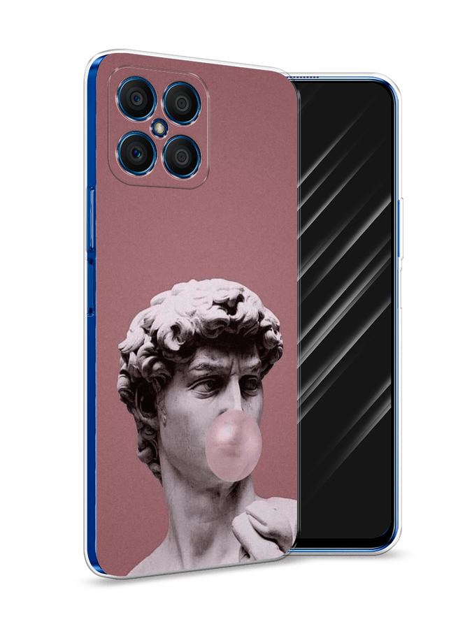 

Чехол Awog на Honor X8 "Modern David", Синий, 6107650-9