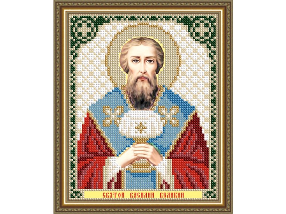 

Рисунок на ткани «Святой Василий Великий»