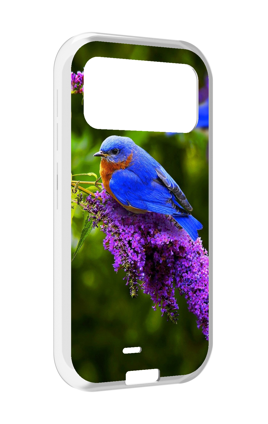 

Чехол MyPads Птица-сиреневая для Oukitel F150 H2022, Прозрачный, Tocco