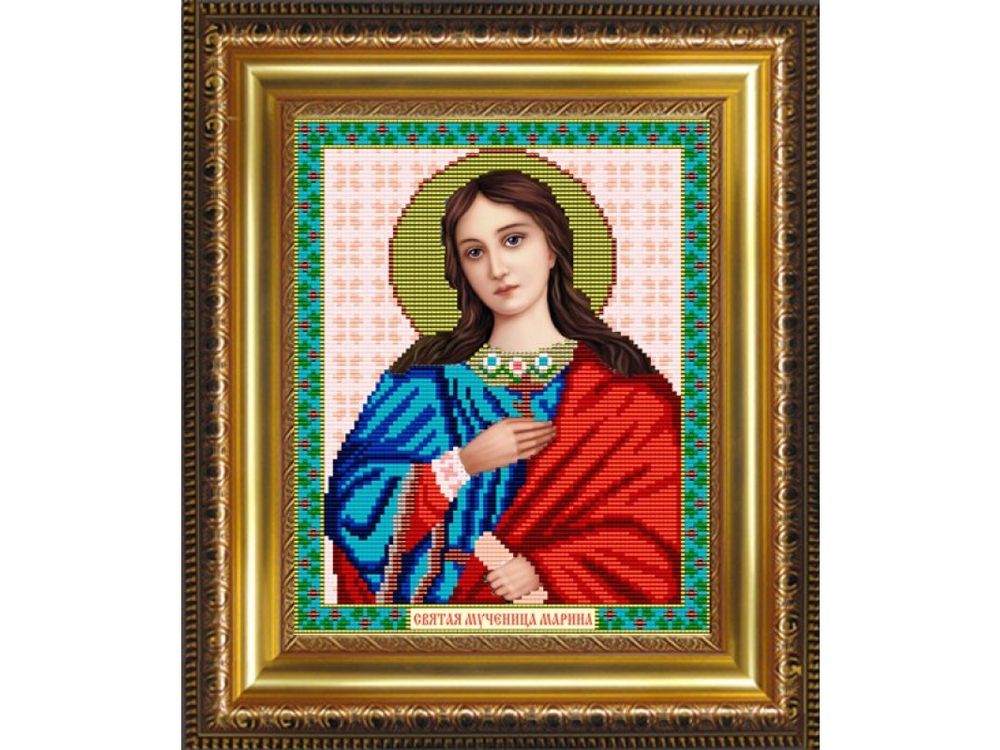 

Рисунок на ткани «Святая Мученица Марина»