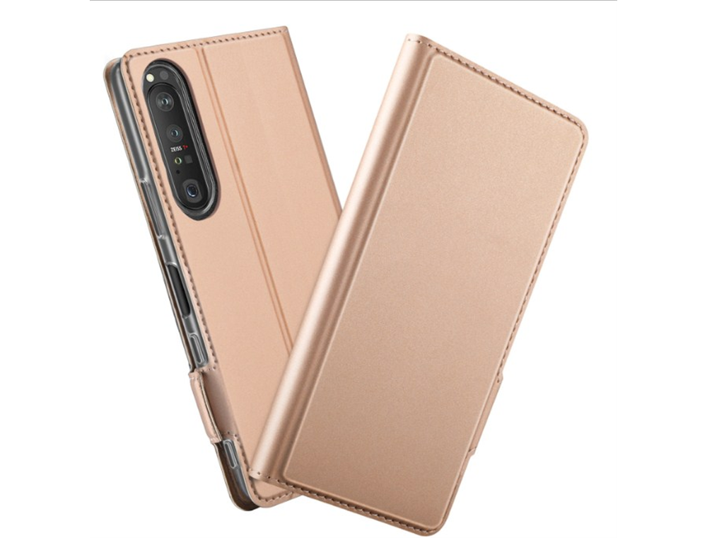 

Чехол MyPads для Sony Xperia 10-3 розовое золото, Золотистый