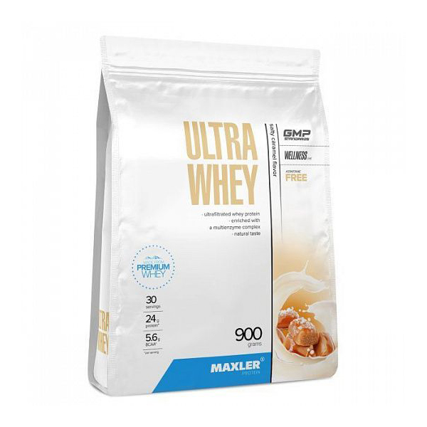 Протеин Maxler Ultra Whey 900 г salty caramel 4706₽