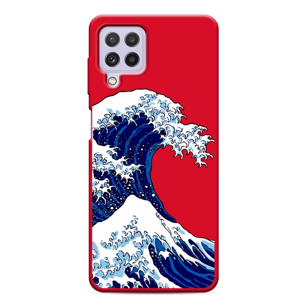 

Чехол Awog на Samsung Galaxy A22 / Самсунг A22 "Волна в Канагаве", Разноцветный, 2103153-1