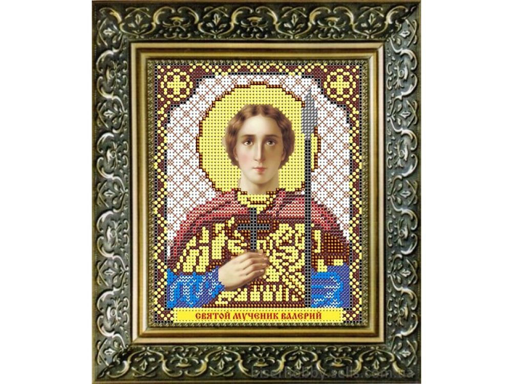 

Рисунок на ткани «Святой Мученик Валерий»