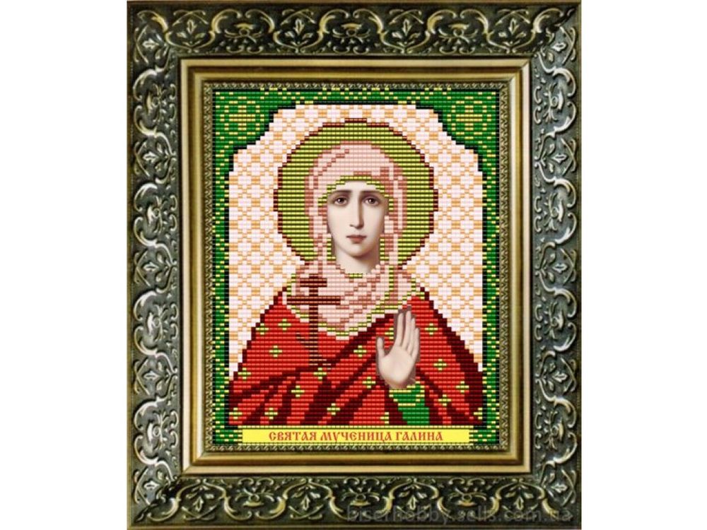 

Рисунок на ткани «Святая Мученица Галина»