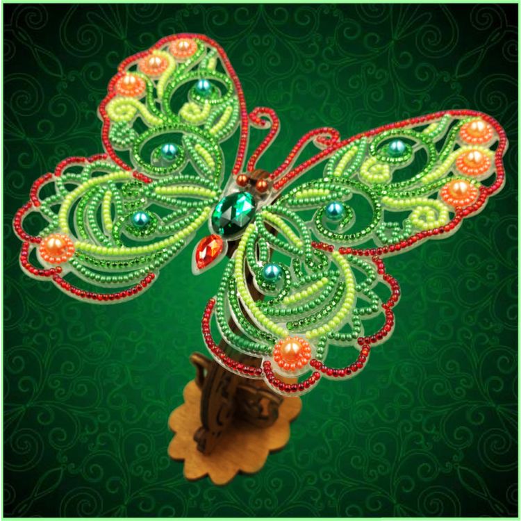 фото Набор для вышивания «ажурная бабочка 085» вдохновение
