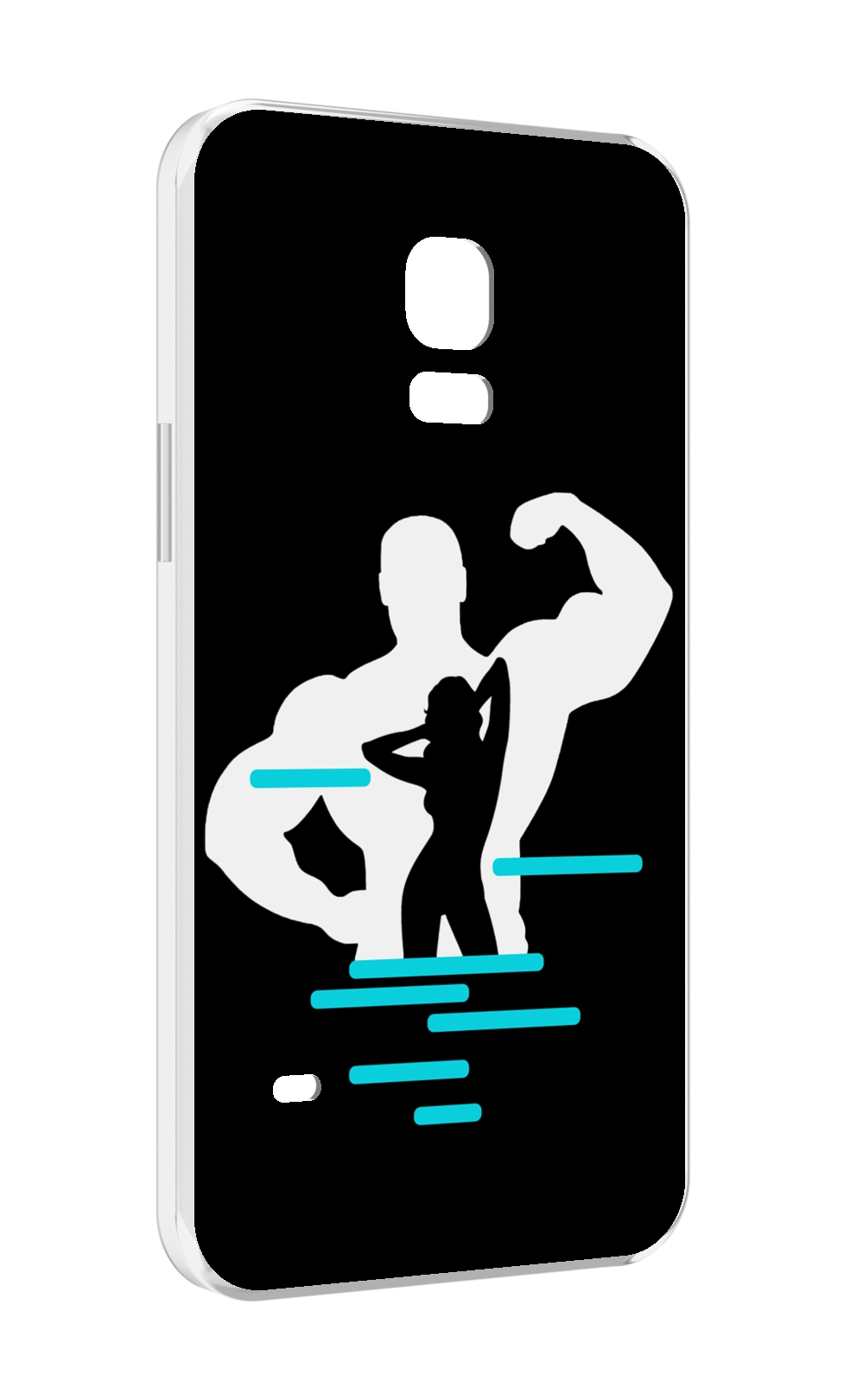 

Чехол MyPads фитнес-тренировка для Samsung Galaxy S5 mini, Прозрачный, Tocco