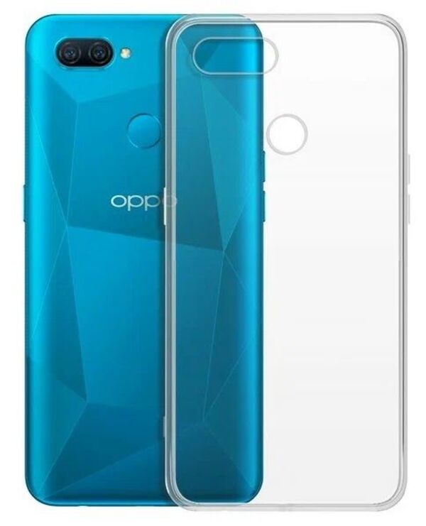 

Чехол задняя-панель-накладка-бампер MyPads Tocco для OPPO A12 / A7, Прозрачный