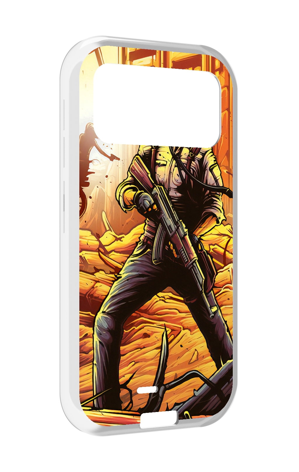 

Чехол MyPads Пабг для Oukitel F150 H2022, Прозрачный, Tocco