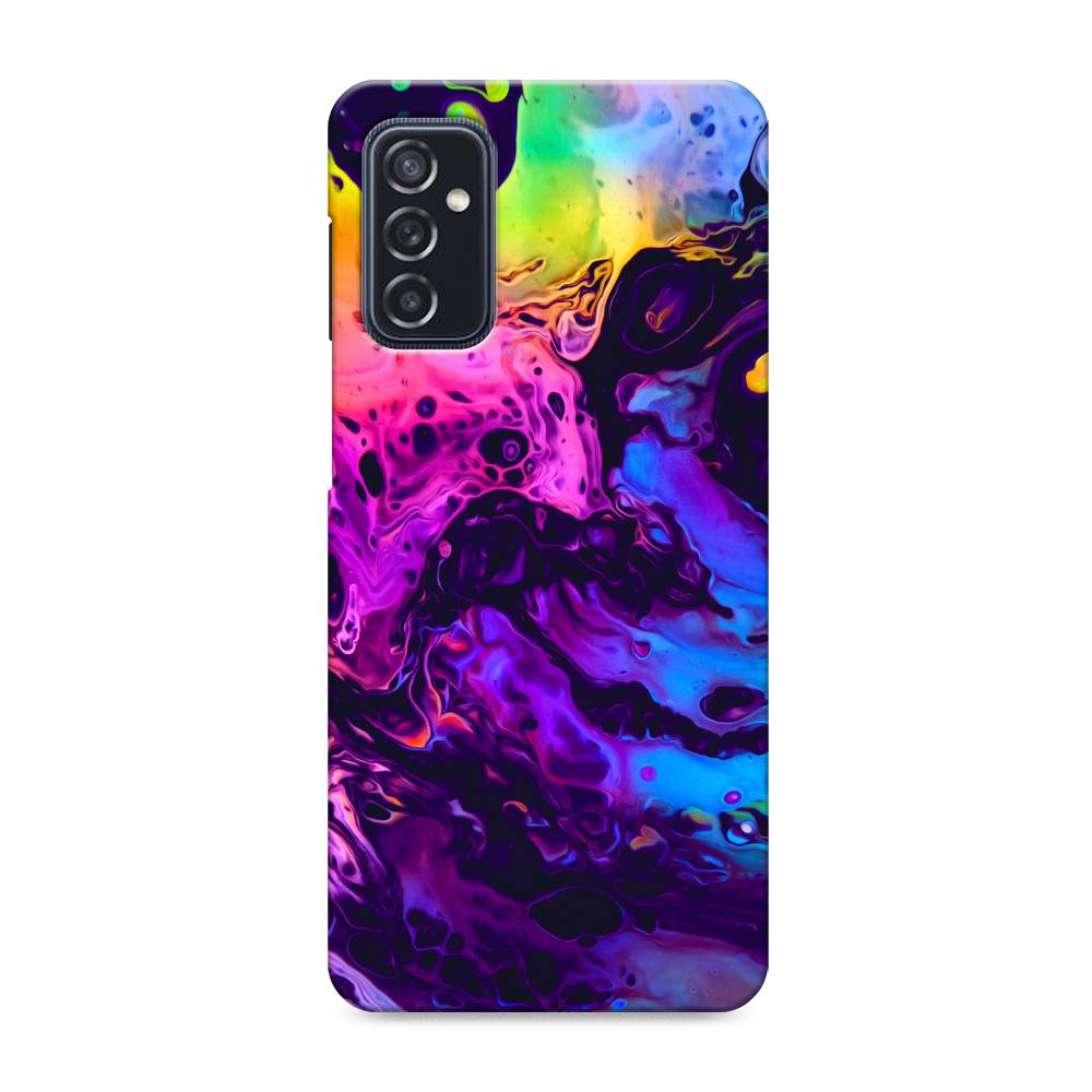 фото Пластиковый чехол "acid fluid" на samsung galaxy m52 awog