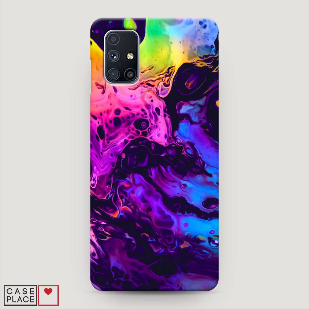 фото Пластиковый чехол "acid fluid" на samsung galaxy m51 awog