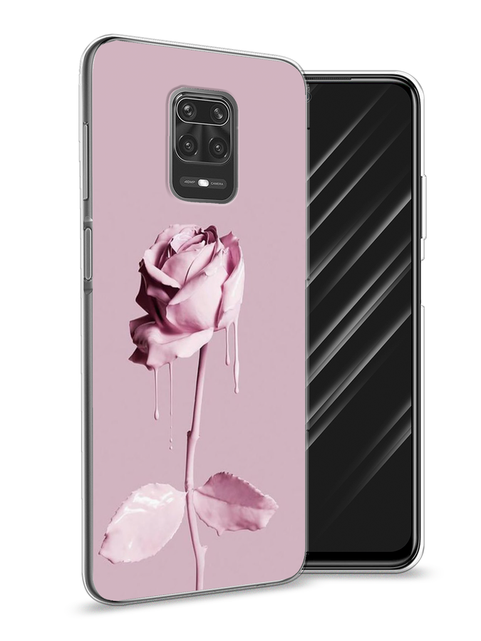 

Чехол Awog на Xiaomi Redmi Note 9S "Роза в краске", Разноцветный, 37950-8