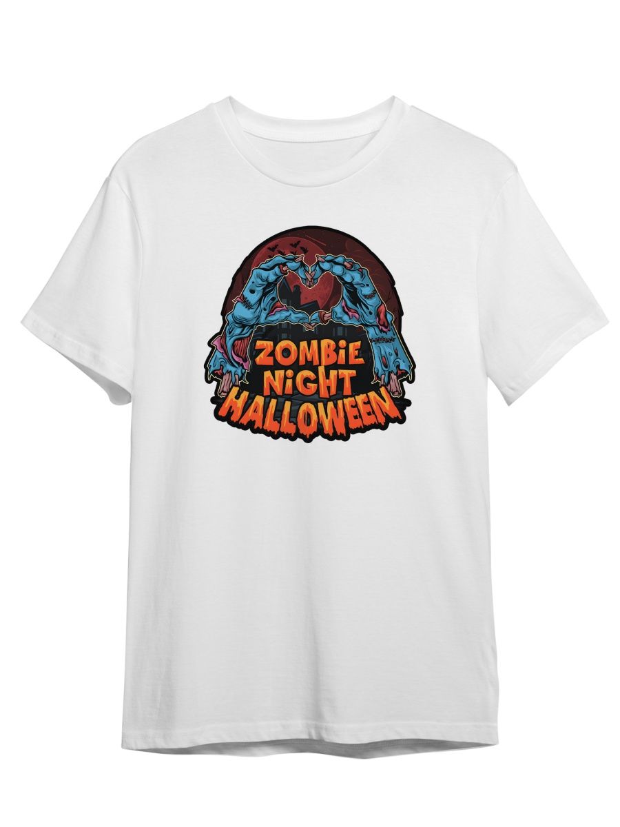 

Футболка унисекс СувенирShop Хеллоуин/Halloween/Тыква/Зомби 37 белая XL, Белый, "Хеллоуин/Halloween/Тыква/Зомби" 37