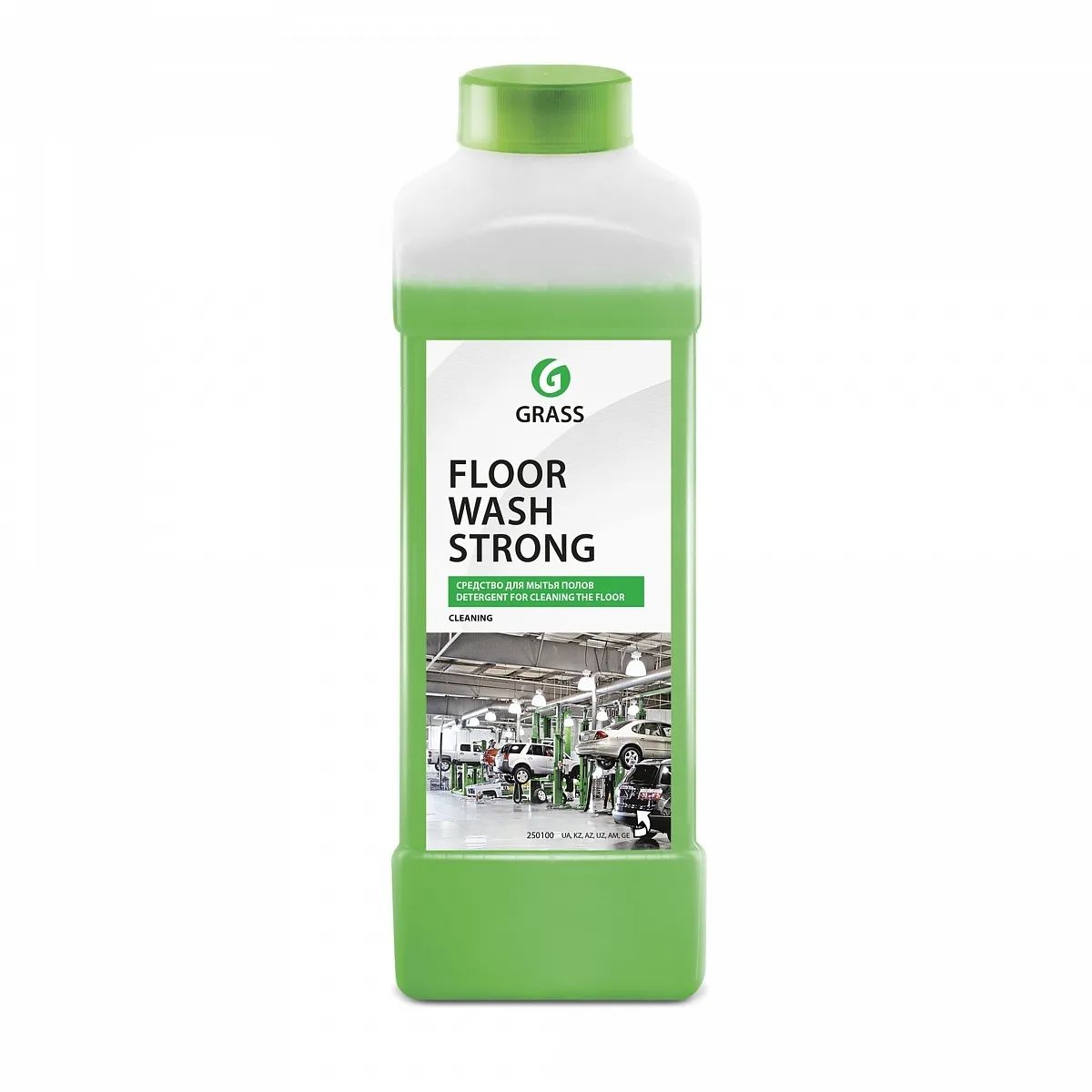 фото Очиститель многоцелевой 1л - floor wash strong grass 250100