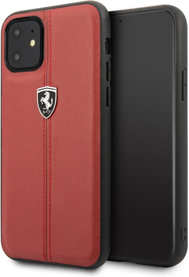 фото Чехол cg mobile ferrari heritage w hard leather для iphone 11 fehdehcn61re