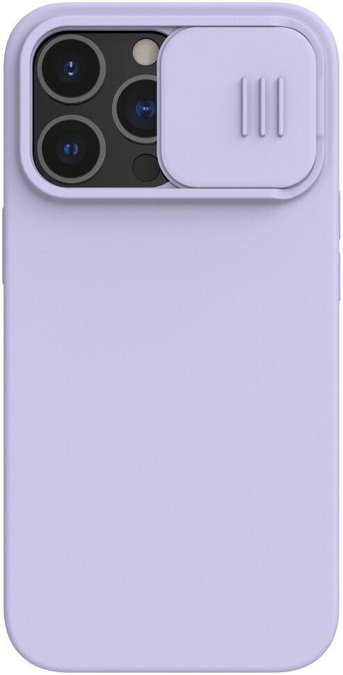 фото Чехол nillkin camshield silky magnetic silicone для iphone 13 pro 6902048223554