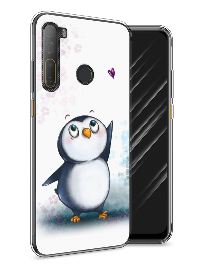 

Чехол Awog на HTC Desire 20 Pro / Эйчтиси Дизайр 20 Pro "Пингвин и сердечко", Разноцветный, 102750-1