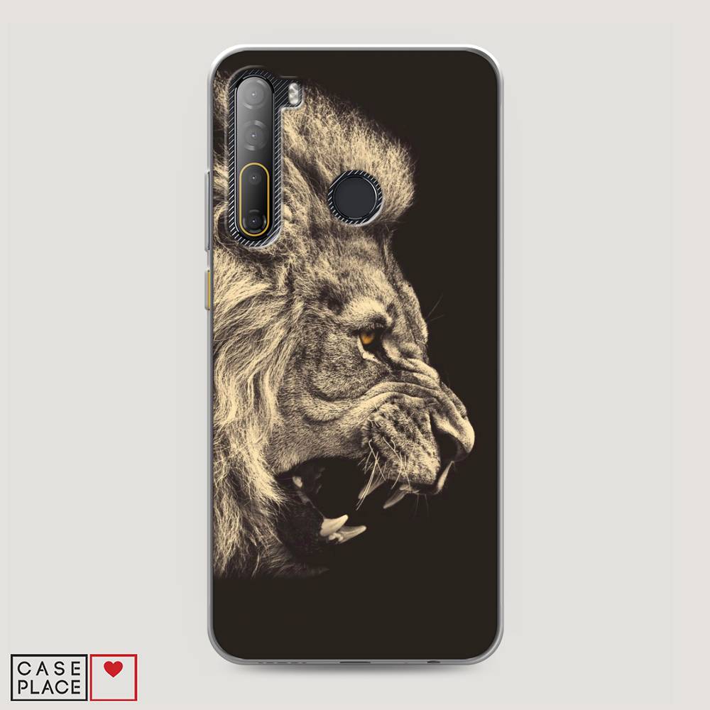 фото Чехол awog "львиный рык 2" для htc desire 20 pro
