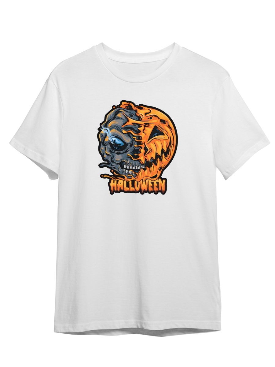 

Футболка унисекс СувенирShop Хеллоуин/Halloween/Тыква/Зомби 35 белая M, Белый, "Хеллоуин/Halloween/Тыква/Зомби" 35