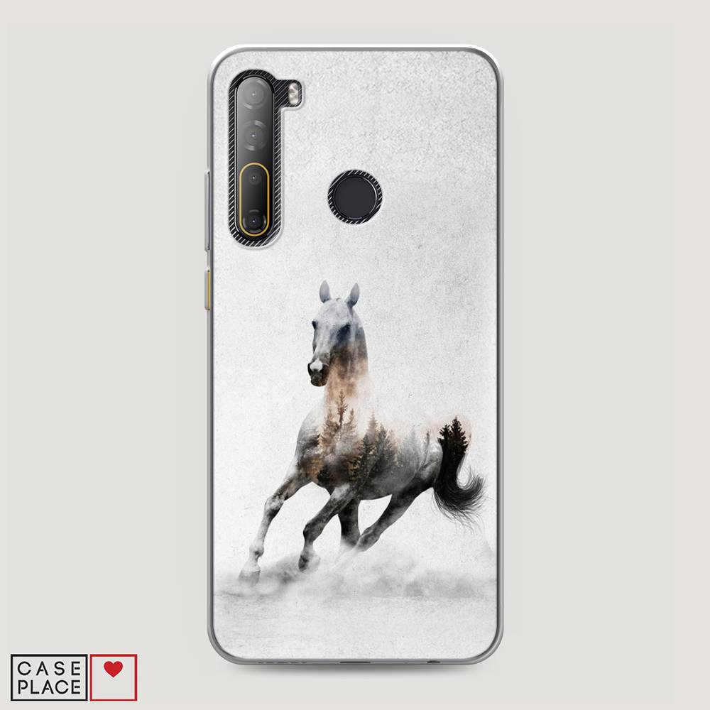 

Чехол Awog на HTC Desire 20 Pro / Эйчтиси Дизайр 20 Pro "Лошадь лес", Разноцветный, 102750-2