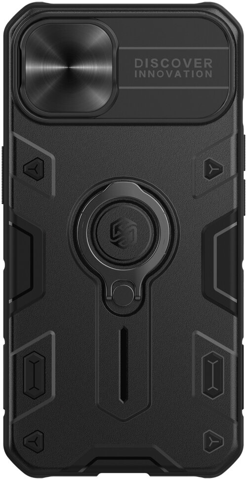 фото Чехол nillkin camshield armor with ring and camera cover для iphone 13 6902048222991