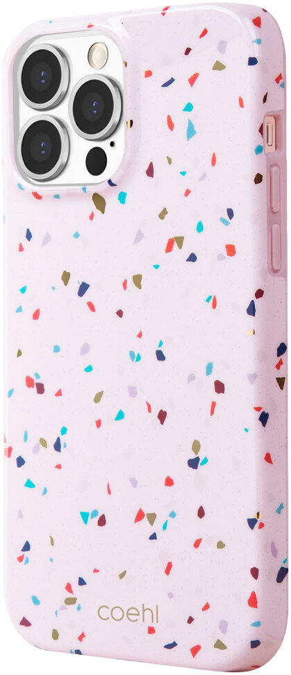 

Чехол Uniq для iPhone 13 Pro Max COEHL Terrazzo Pink, Розовый, COEHL Terrazzo