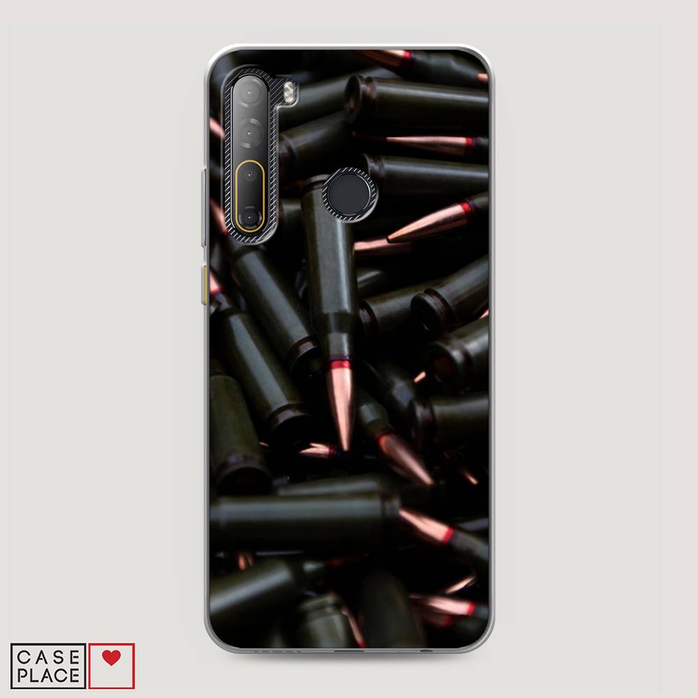 

Чехол Awog на HTC Desire 20 Pro / Эйчтиси Дизайр 20 Pro "Пули черные", Разноцветный, 102750-5